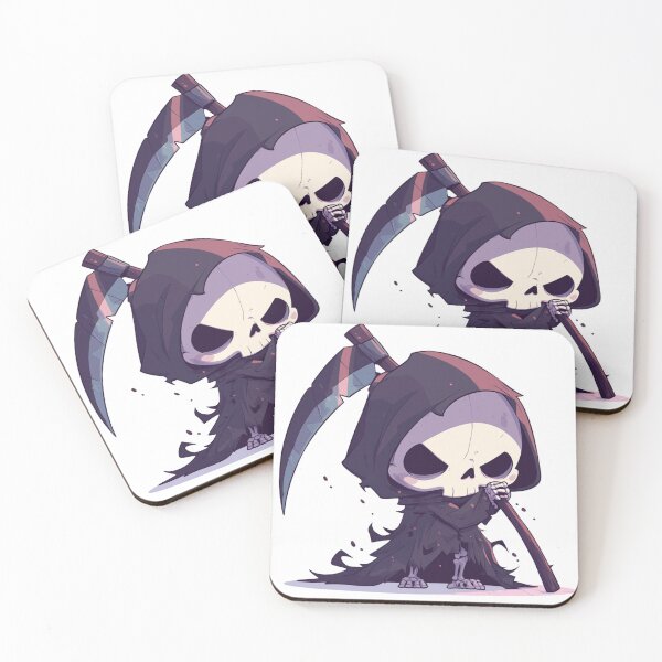 Item preview, Kawaii Grim Reaper designed and sold by MendaciousMina.