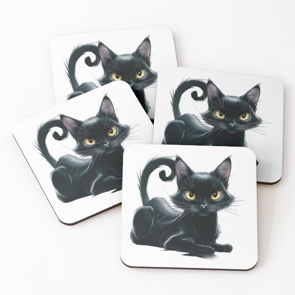 Item preview, Black Cat designed and sold by Gentle40Winks.
