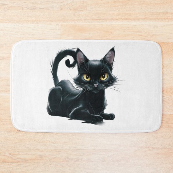 Item preview, Black Cat designed and sold by Gentle40Winks.