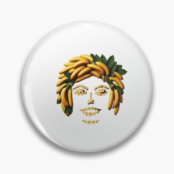 Item preview, Banana face with banana hairstyle designed and sold by ModederZukunft.