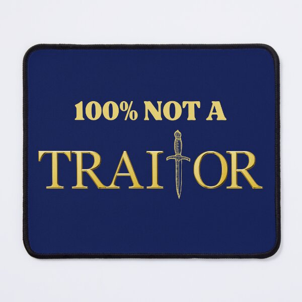 Item preview, 100% Not a Traitor designed and sold by Caring Hearts.