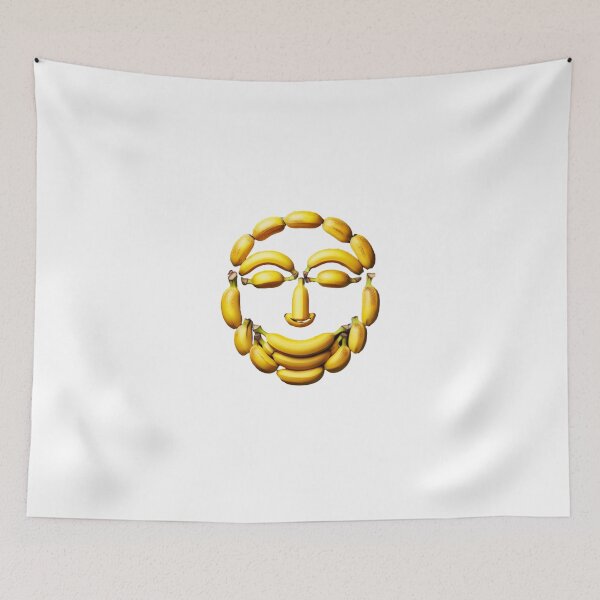 Item preview, Banana face with banana beard designed and sold by ModederZukunft.