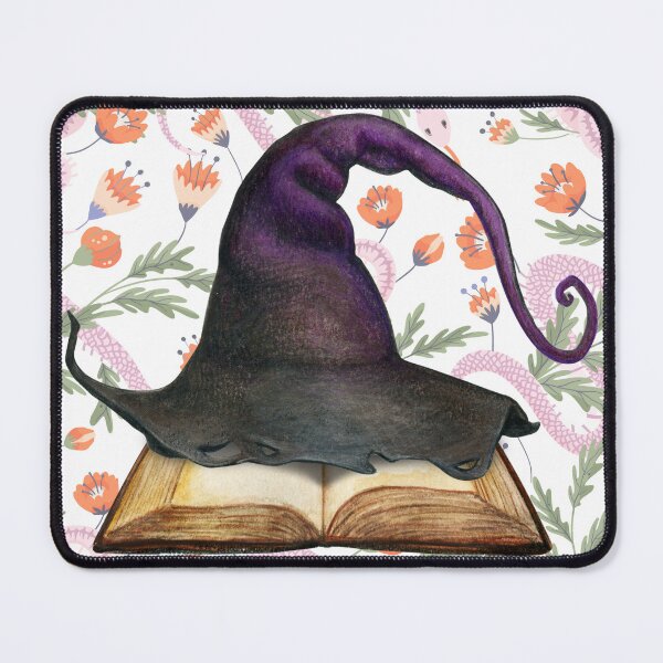 Item preview, Witchy Hat Snake Samhain Spell Book designed and sold by WildWoodlandWitch.