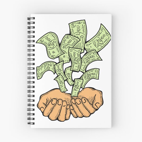 Item preview, Big money flying to you for wealth and prosperity designed and sold by RukkiZukkiArt.