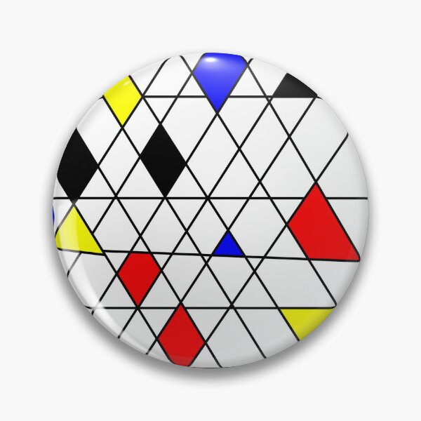 Item preview, Mondrian and Kandisky inspired Pattern designed and sold by hermarartonline.