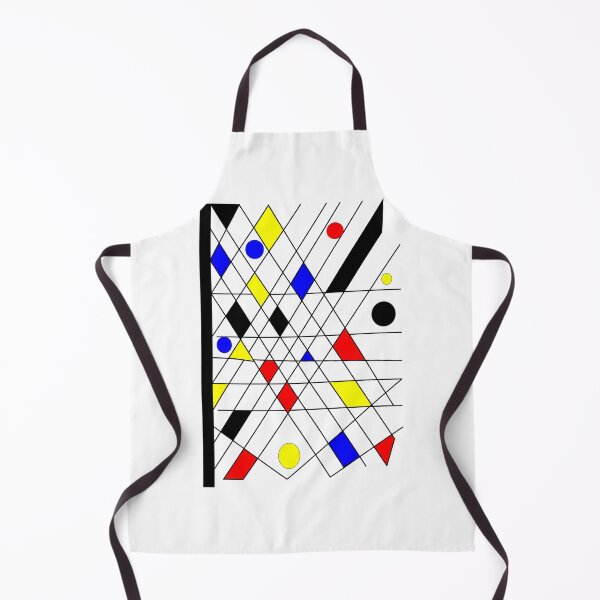 Item preview, Mondrian and Kandisky inspired Pattern designed and sold by hermarartonline.