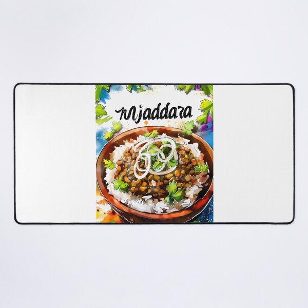 Item preview, Mjaddara Lentils High Protein Delight: Experience the Savory Goodness and Nutritional Benefits of Arabic Middle Eastern Cuisine Generative AI مجدرة designed and sold by FUNqoosh.