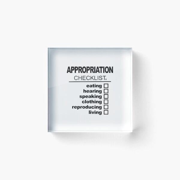 Item preview, Appropriation Checklist | Gotta Check Em All designed and sold by agnumasalis.