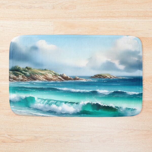 Item preview, Serene Beachscape Art designed and sold by Fashiospice07.