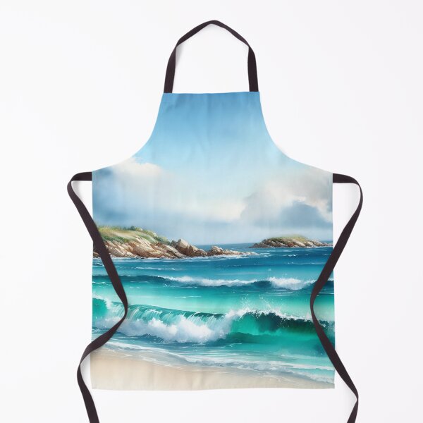 Item preview, Serene Beachscape Art designed and sold by Fashiospice07.