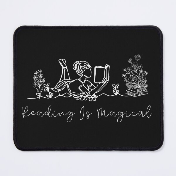 Item preview, reading is magical Essential T-Shirt designed and sold by padeddesignart.