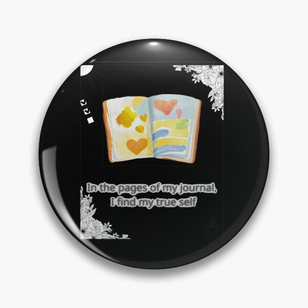 Item preview, In the pages of my journal, i find my true self - journaling designed and sold by pr1me-shop.