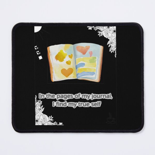 Item preview, In the pages of my journal, i find my true self - journaling designed and sold by pr1me-shop.