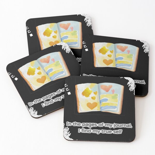 Item preview, In the pages of my journal, i find my true self - journaling designed and sold by pr1me-shop.
