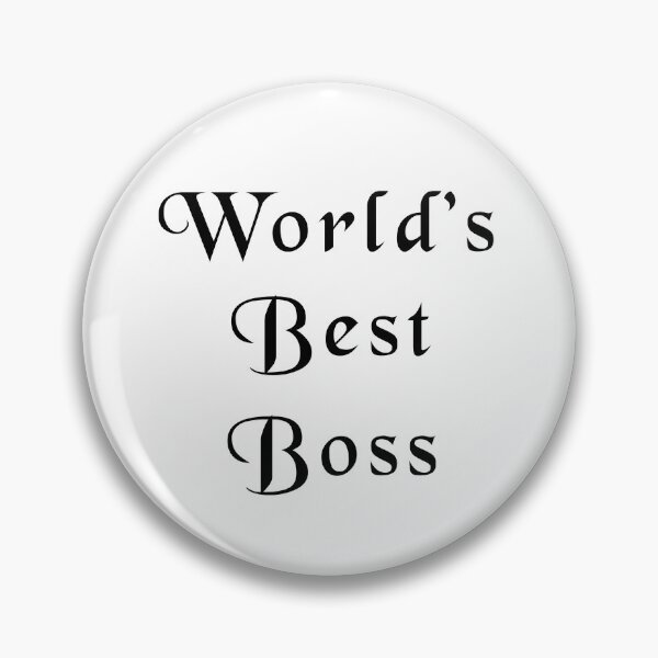 Item preview, World's best Boss Retro designed and sold by UniqueDesignHub.