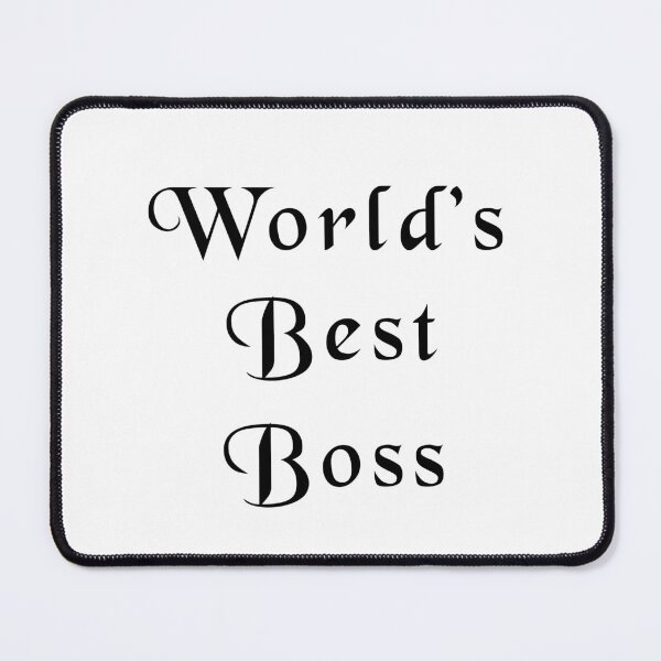 Item preview, World's best Boss Retro designed and sold by UniqueDesignHub.