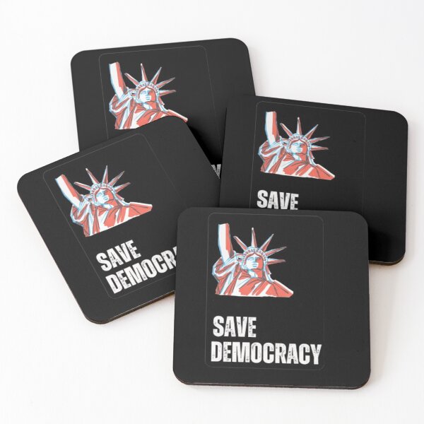 Item preview, Save Democracy  designed and sold by CapriCreatives.