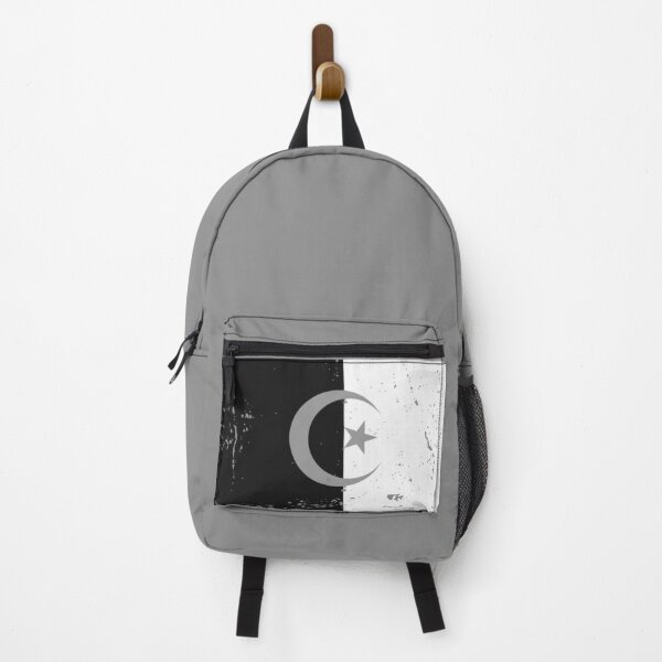 Item preview, Algeria black and white national flag designed and sold by Starstacks.