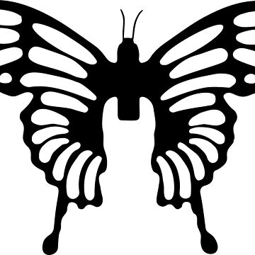 Artwork thumbnail, Decorative Butterfly by Reethes
