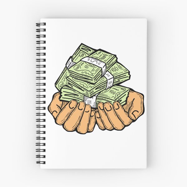Item preview, Big money flying to you for wealth and prosperity designed and sold by RukkiZukkiArt.
