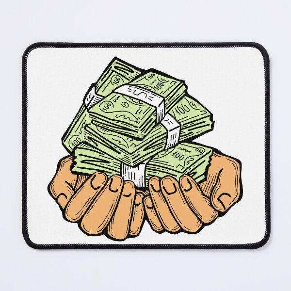 Item preview, Big money flying to you for wealth and prosperity designed and sold by RukkiZukkiArt.