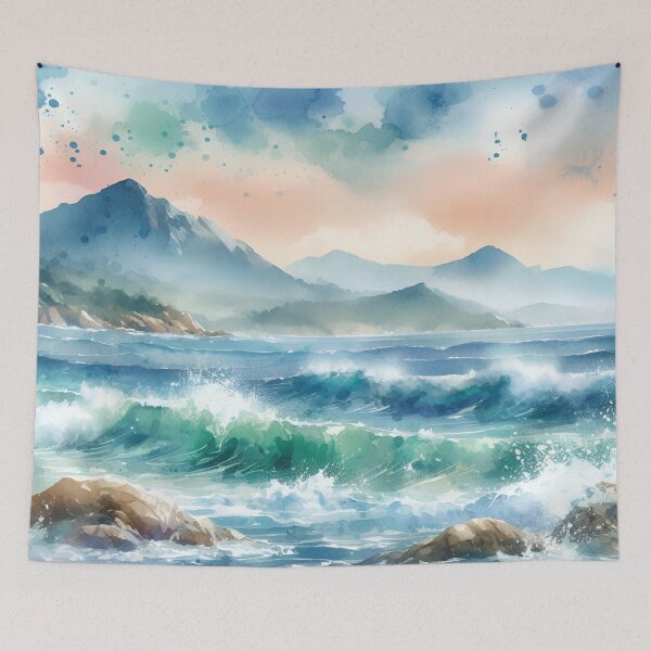 Item preview, Seaside Mountain View designed and sold by Fashiospice07.
