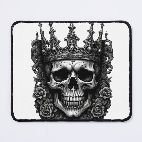 Item preview, Dystopian Skull and Crown designed and sold by Mehgan-Ashcroft.