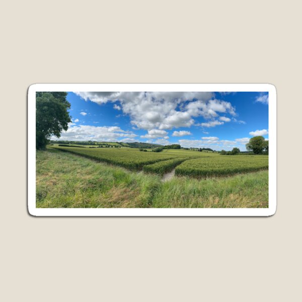 Item preview, Wheat Field Panorama designed and sold by Alex Cassels.