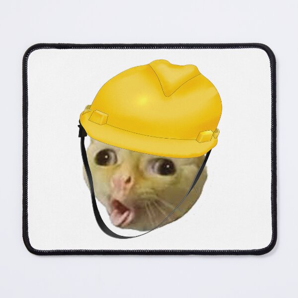Item preview, Funny Catwithhardhat designed and sold by STURNIOLO55.