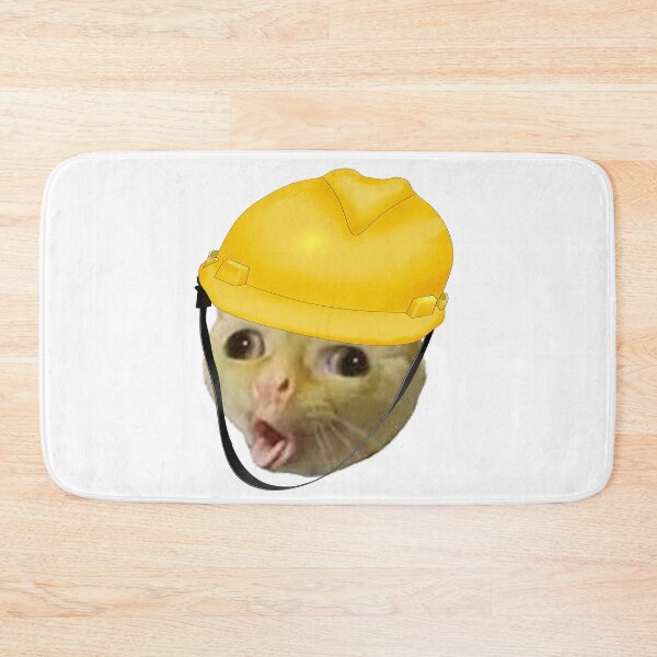 Item preview, Funny Catwithhardhat designed and sold by STURNIOLO55.