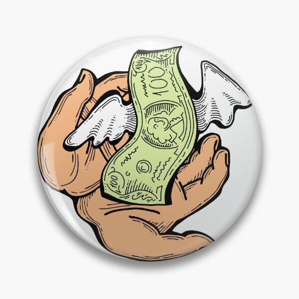 Item preview, Big money flying to you for wealth and prosperity designed and sold by RukkiZukkiArt.