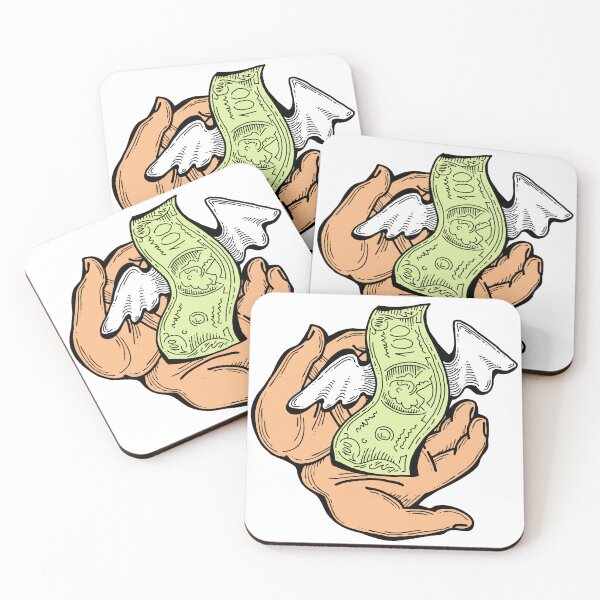 Item preview, Big money flying to you for wealth and prosperity designed and sold by RukkiZukkiArt.