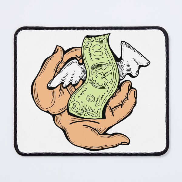 Item preview, Big money flying to you for wealth and prosperity designed and sold by RukkiZukkiArt.