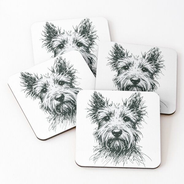 Item preview, Scottish Terrier Dog designed and sold by Blink Art Studio.