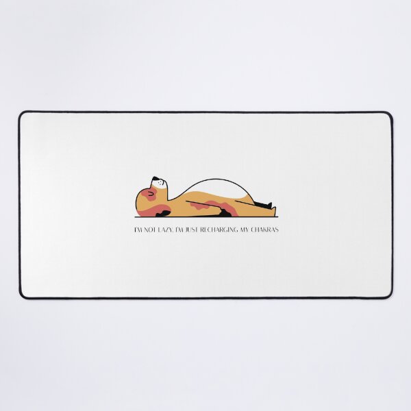 Item preview, I'm Not Lazy, I'm Just Recharging My Chakras designed and sold by LunabelleTees.