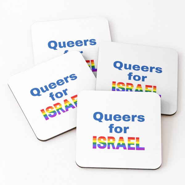Item preview, Queers for Israel designed and sold by NJGDesigns.