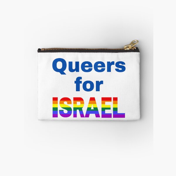 Item preview, Queers for Israel designed and sold by NJGDesigns.