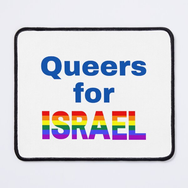 Item preview, Queers for Israel designed and sold by NJGDesigns.