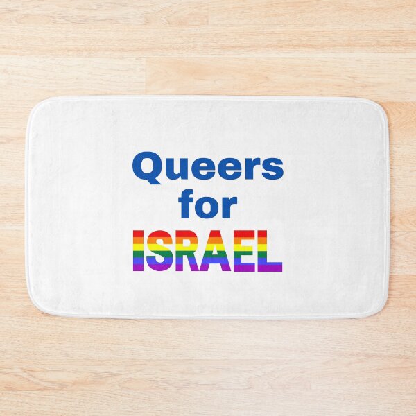 Item preview, Queers for Israel designed and sold by NJGDesigns.