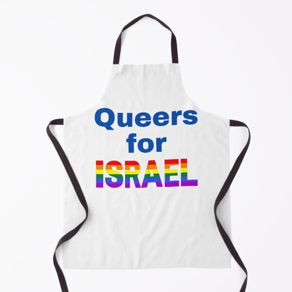 Item preview, Queers for Israel designed and sold by NJGDesigns.