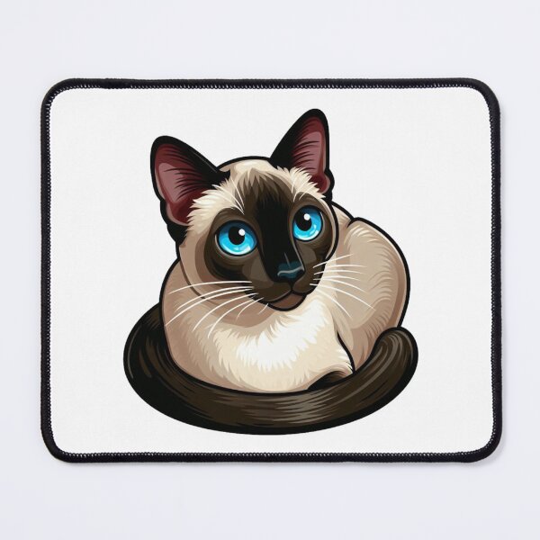 Item preview, Siamese cat 22 designed and sold by REDCATWWW.