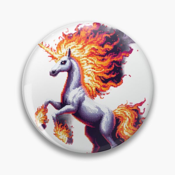 Item preview, Pixel unicorn designed and sold by Markshopplus.