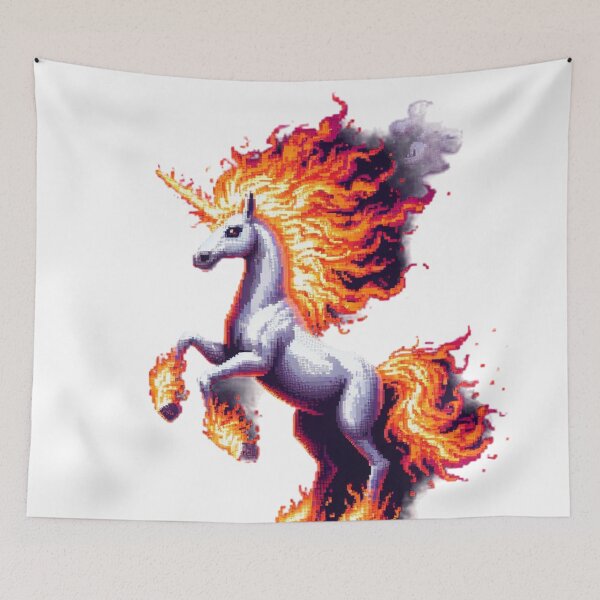 Item preview, Pixel unicorn designed and sold by Markshopplus.