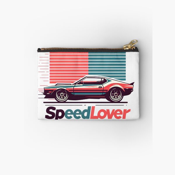 Item preview, retro car logo speed lover designed and sold by SideKickCreates.