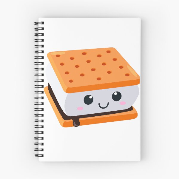 Item preview, Kawaii Cute S’mores sticker designed and sold by Saffia Publishing House.