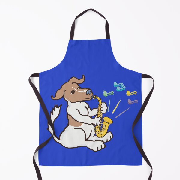 Item preview, Jack Russell on saxophone designed and sold by ElectronicCloud.