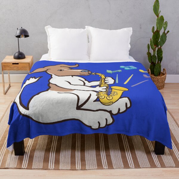 Item preview, Jack Russell on saxophone  designed and sold by ElectronicCloud.
