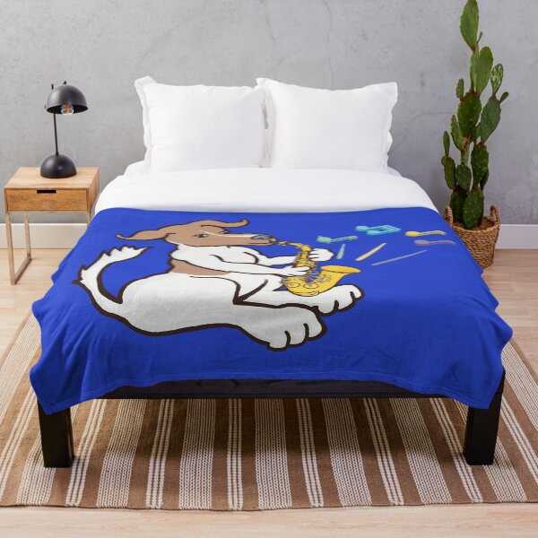 Item preview, Jack Russell on saxophone  designed and sold by ElectronicCloud.