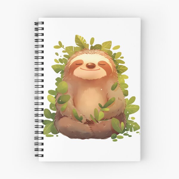 Item preview, Sloth meditating designed and sold by xiao xuans.