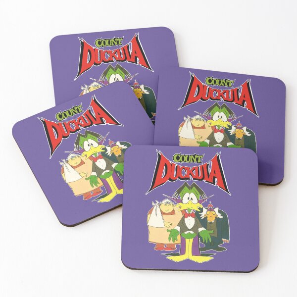 Item preview, COUNT DUCKULA - UK TV 80s Cartoon Character Vintage style Logo Art 3 designed and sold by Michaelofthe80s.
